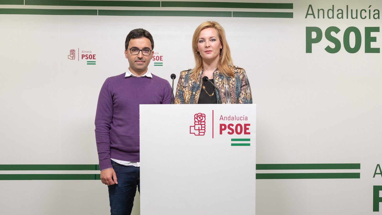 Francisco Fernández Guardia y Teresa Piqueras.