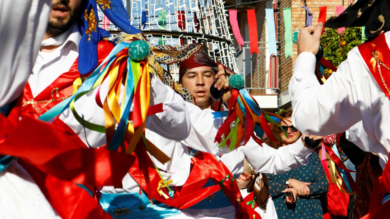 Un momento de la Danza de los Locos.