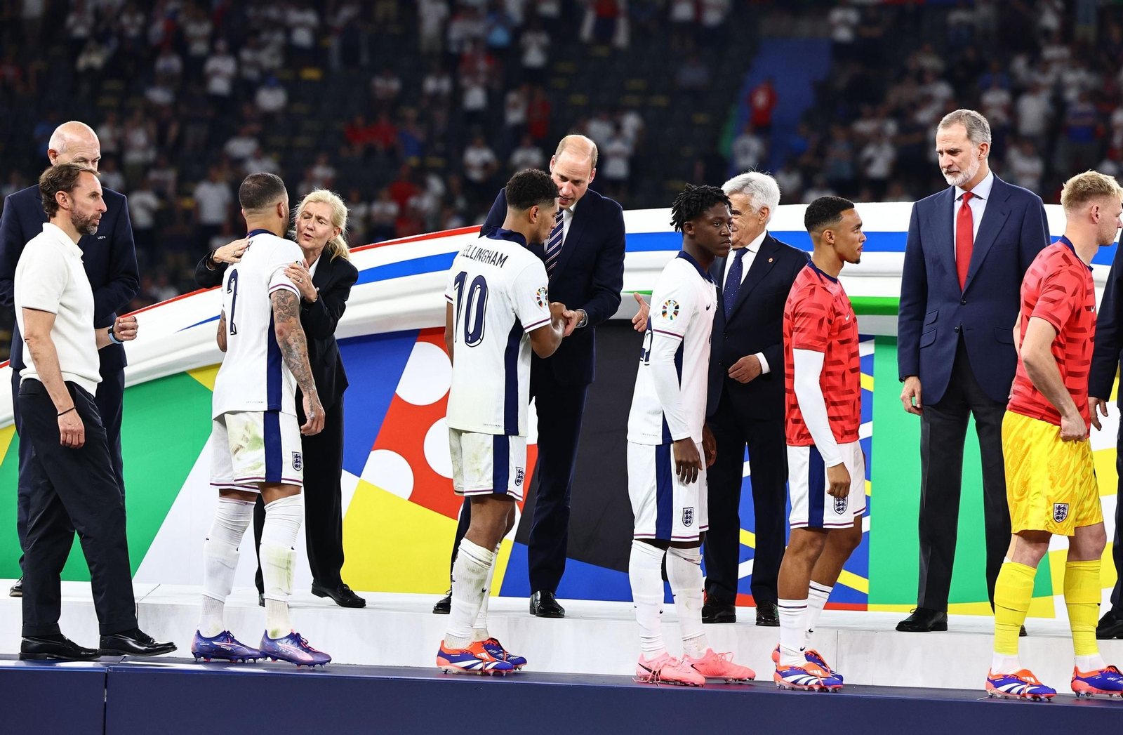 Las mejores fotos del título de España ante Inglaterra