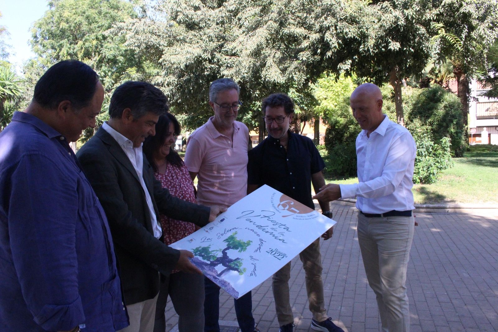 Presentación del cartel de la Fiesta de la Vendimia de Montilla