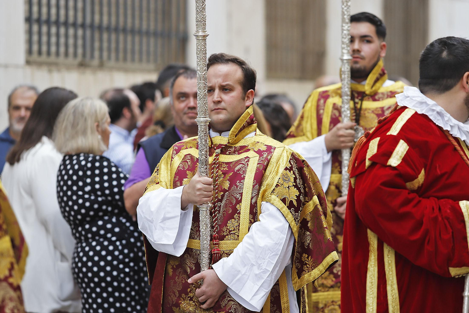Imágenes de la salida extraordinaria de la Virgen del Rocío y Esperanza