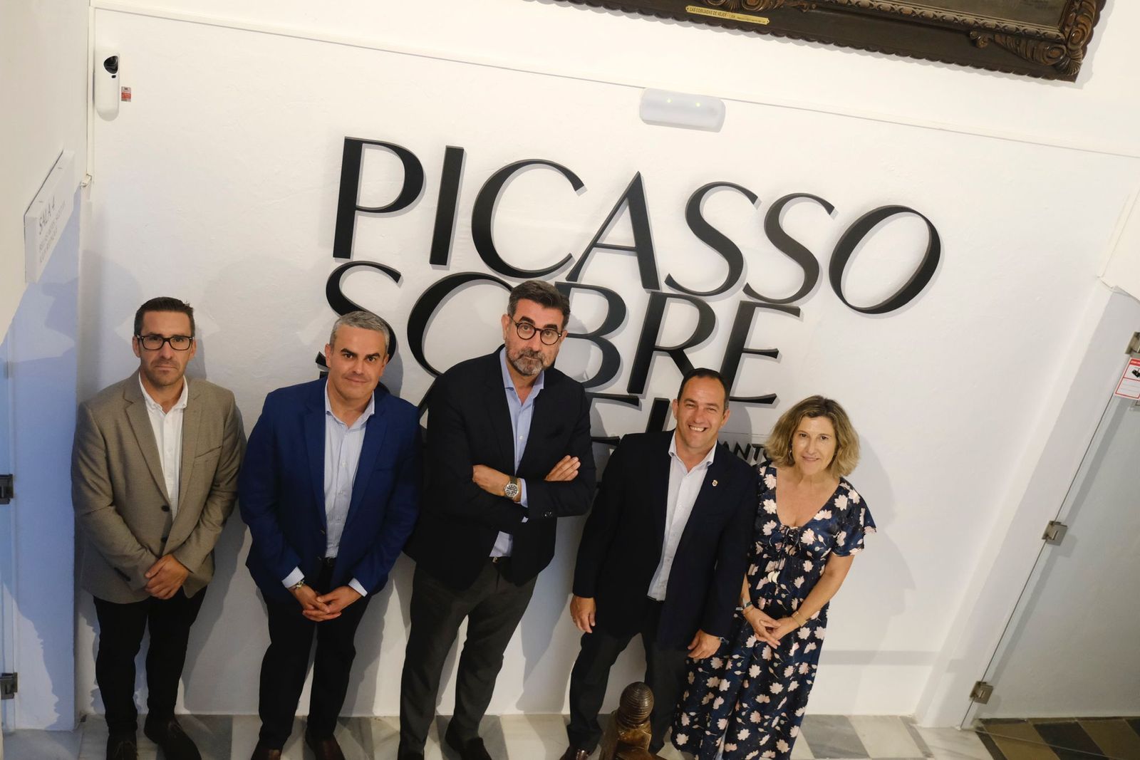 Juan Jesús Cantillo, José Ortiz, José María Luna, Manuel Flor y Francisca Sánchez