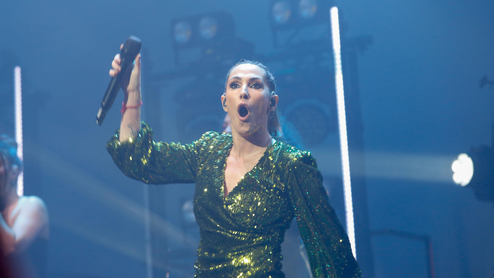 Fotos del concierto de Malú en La Línea