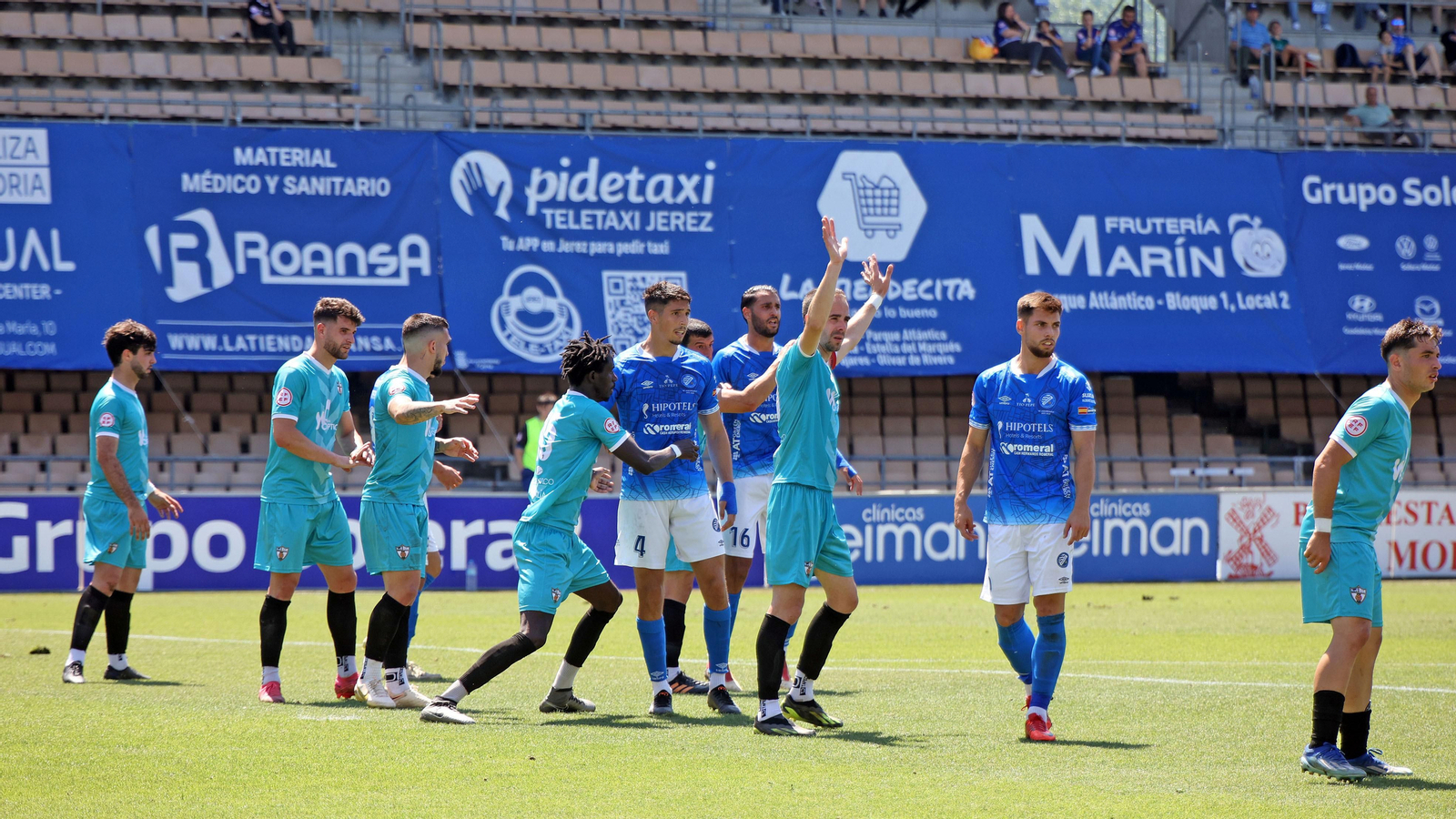 Último partido de liga del Xerez DFC - CD Pozoblanco en Chapín