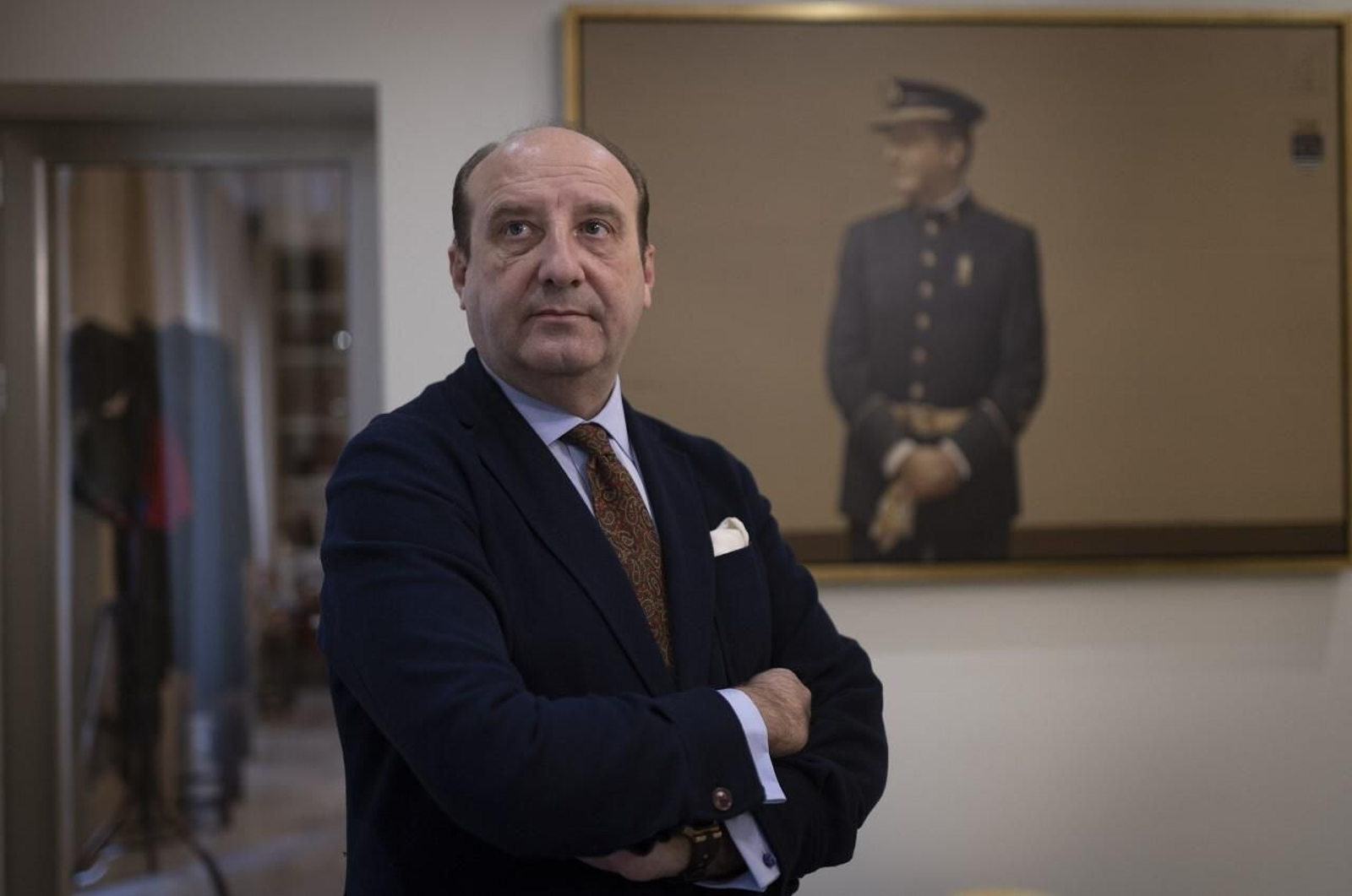 Joaquín Moeckel, en su despacho.