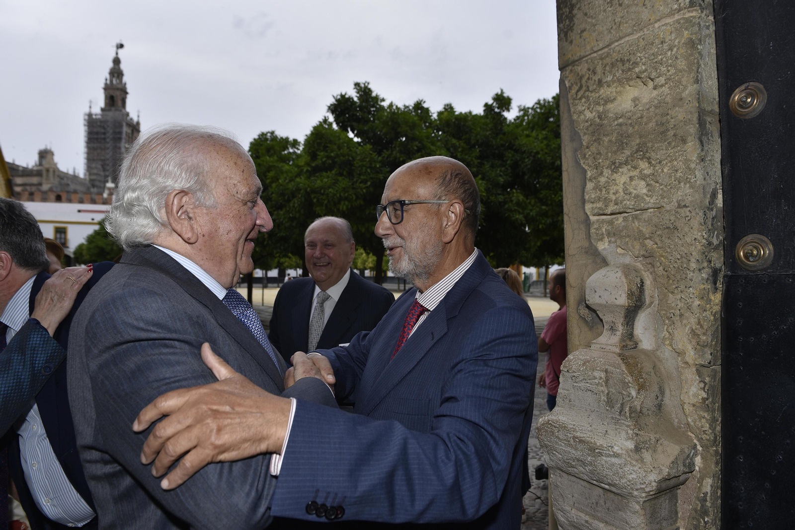 Los asistentes al VII Premio Manuel Clavero