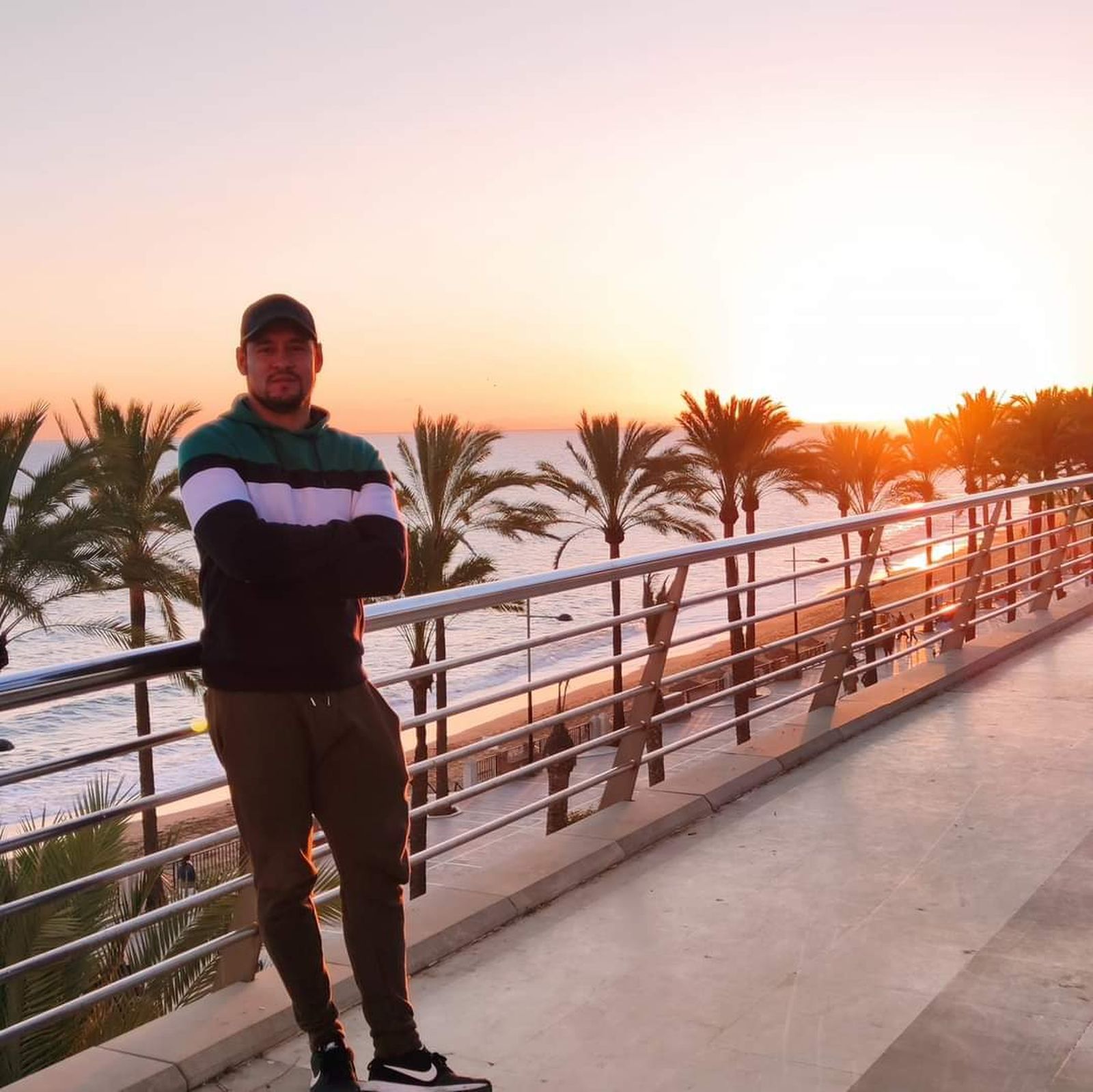 Juan David Vargas, el joven repartidor fallecido en un accidente en Marbella.