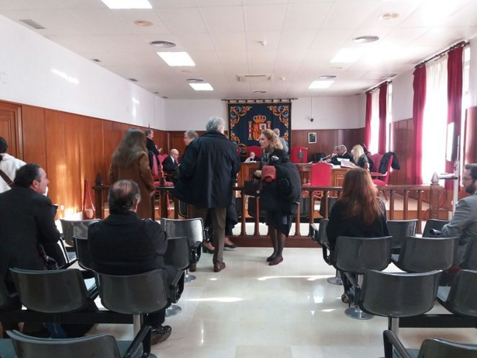 Imagen del interior de la sala.