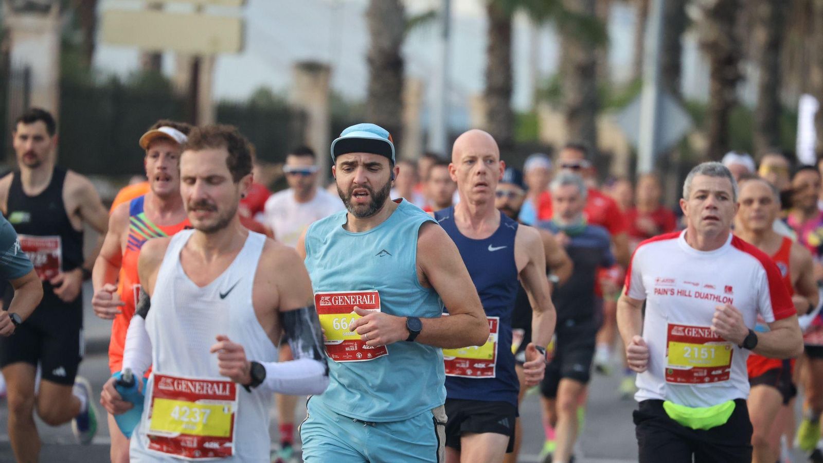 Las mejores fotos de la Maratón de Málaga 2024