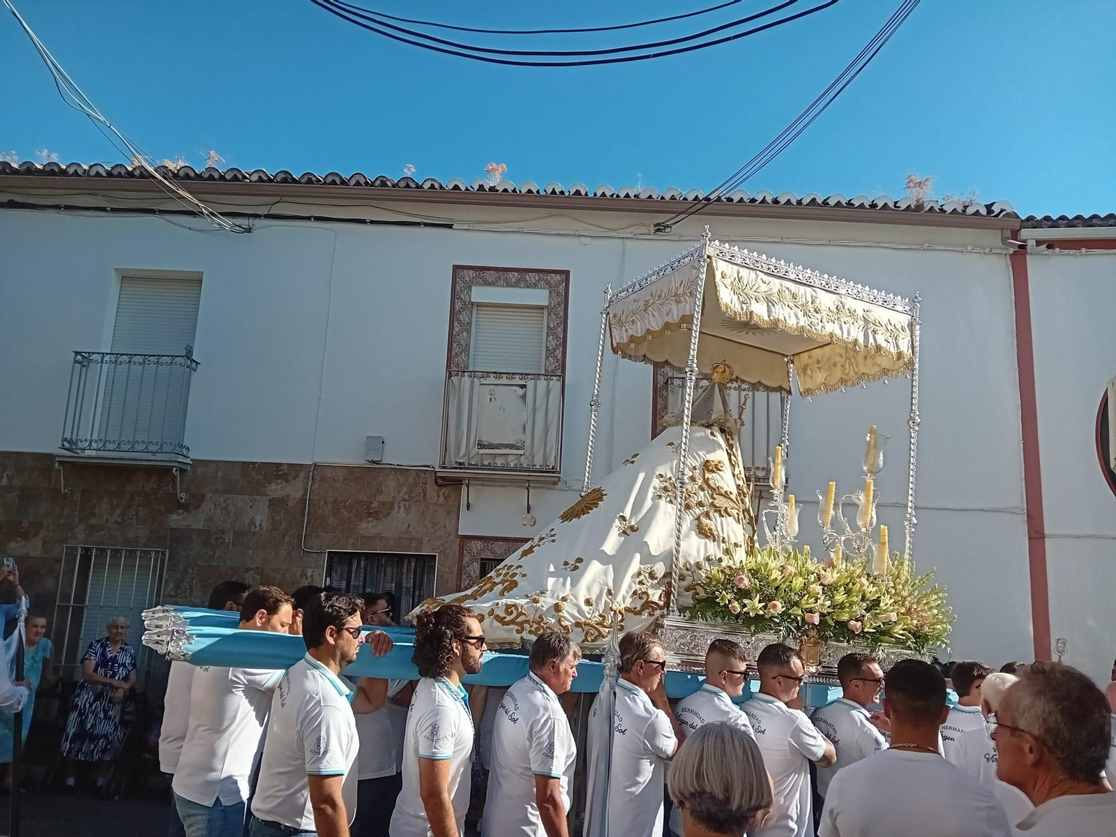 La procesión de la Virgen del Sol en Adamuz