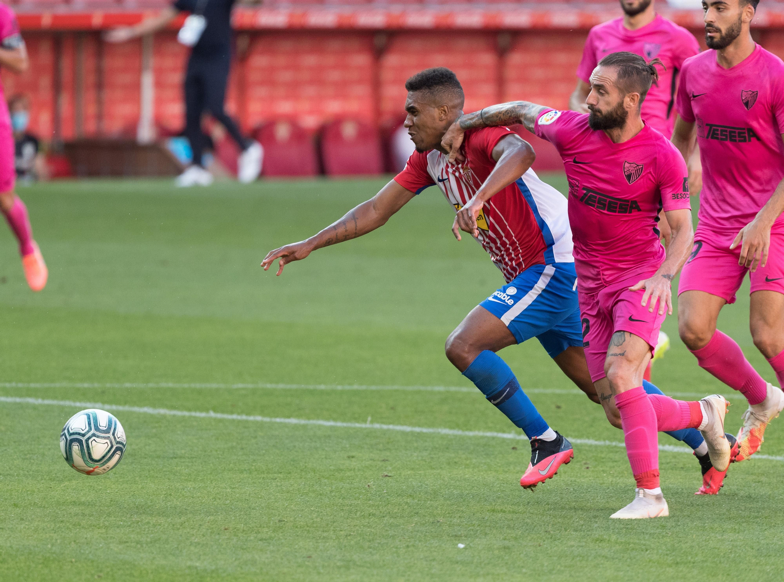 Las fotos del Sporting de Gijón-Málaga CF