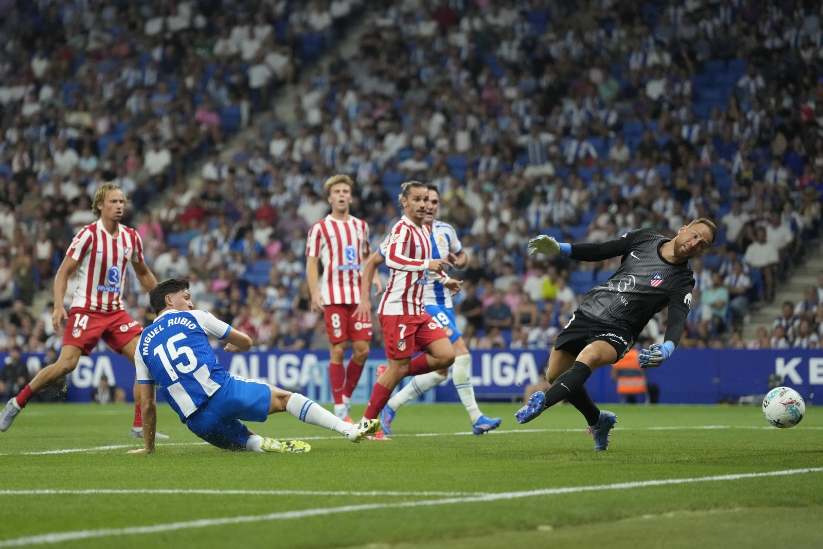 Las fotos del Espanyol - Atlético de Madrid