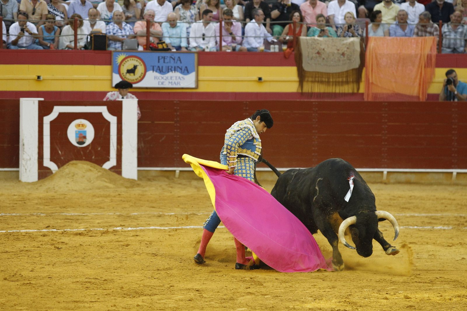 Fotogalería corrida toros Feria Santa Ana-Roquetas de Mar-El Juli-Perera-Aguado