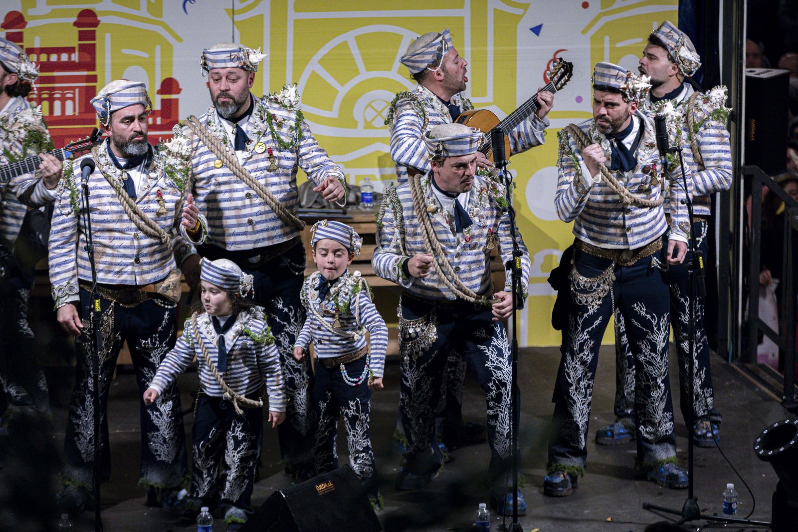 Las imágenes de la entrega de los premios del XLVII Concurso Fundación Unicaja Coplas del Carnaval Gaditano