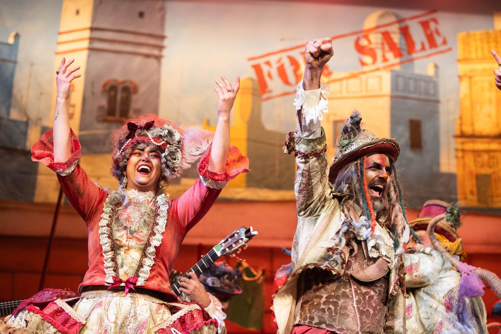 La comparsa 'Las ratas'.