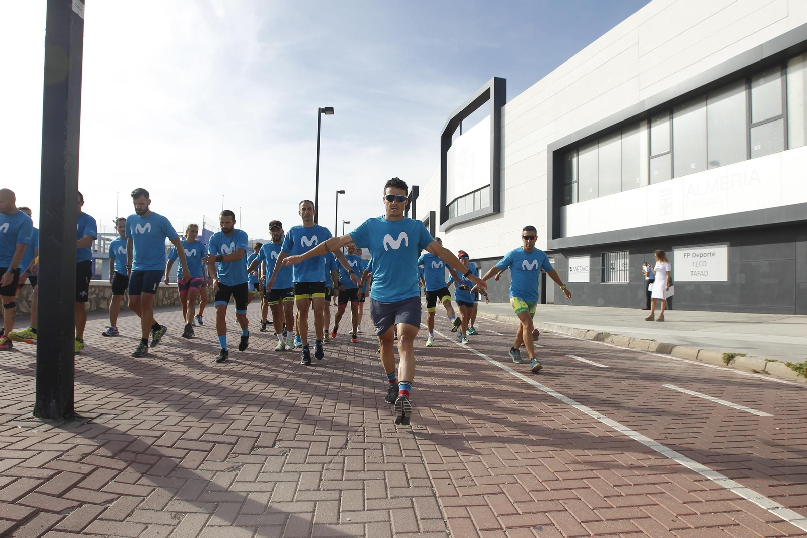Fotogalería triatleta Javier Gómez Noya en Almería