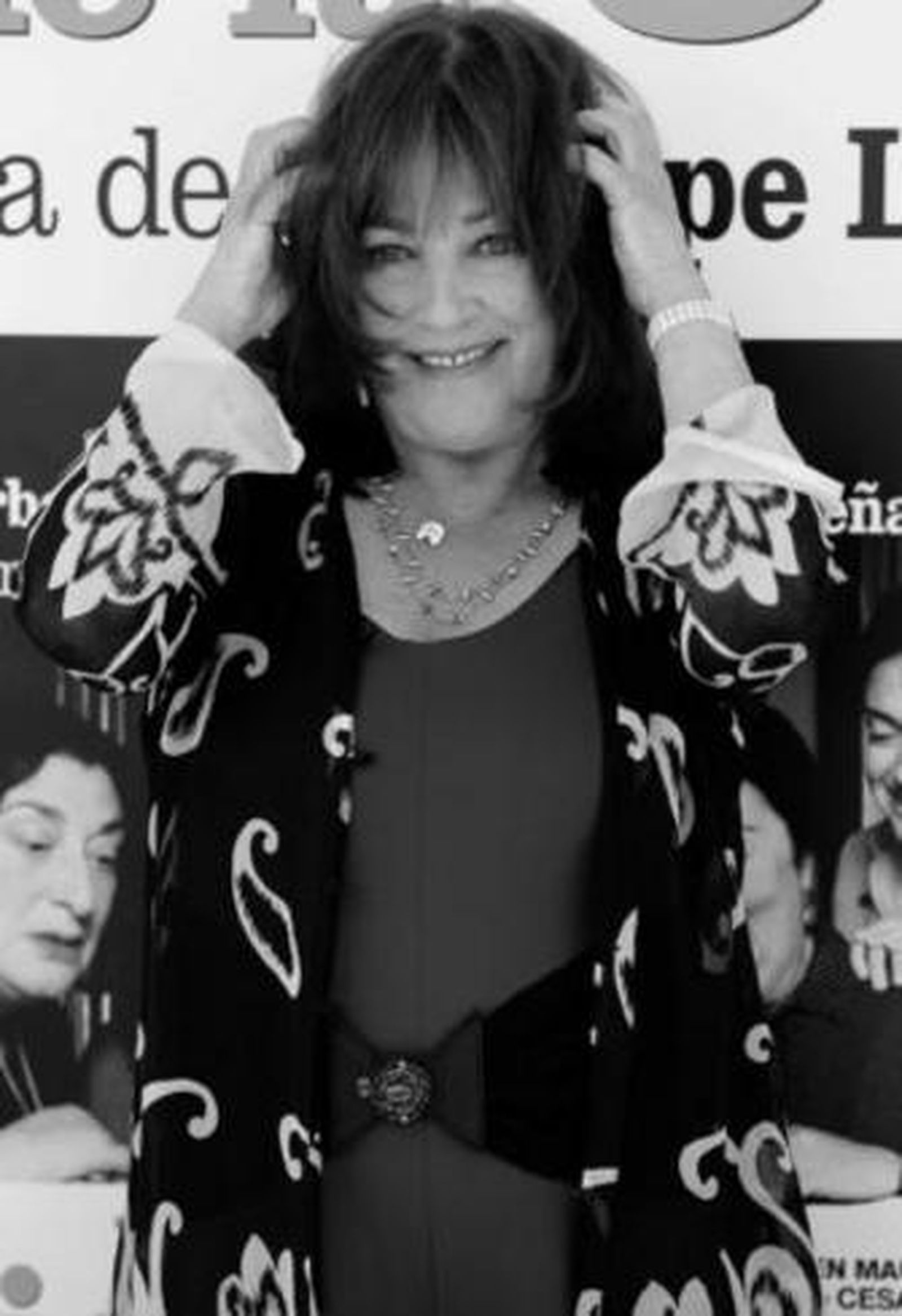 Carmen Maura, en la presentación de su nuevo filme.