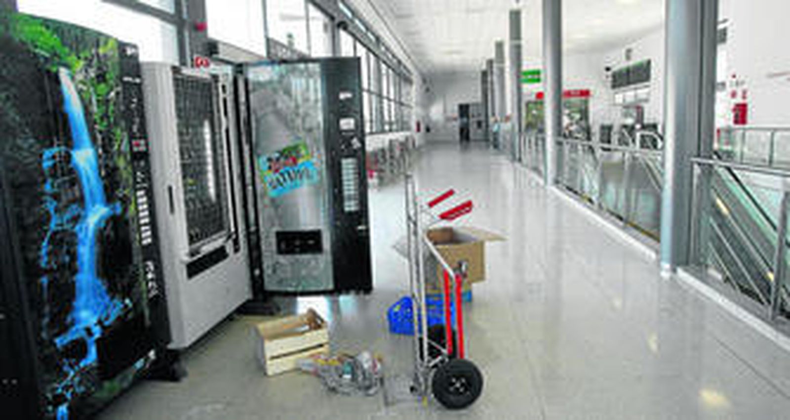 Imagen de la estación de trenes de El Puerto, donde se destinarán dependencias para uso de restauración y espacio comercial.