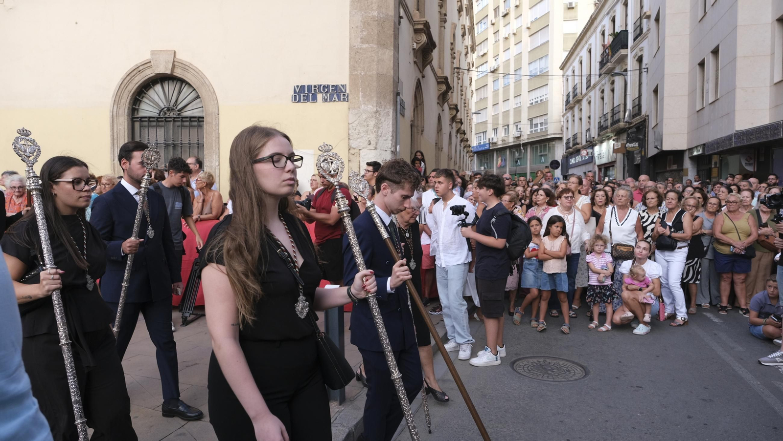 La Procesión de la Virgen del Mar, en imágenes