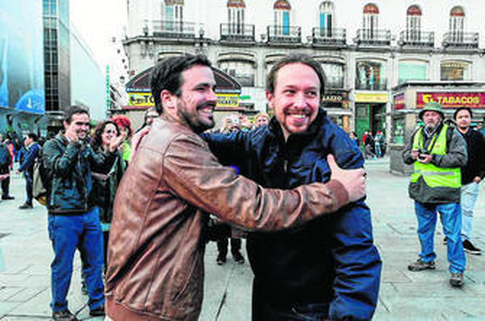 Garzón e Iglesias, en una reciente aparición conjunta ante los medios.