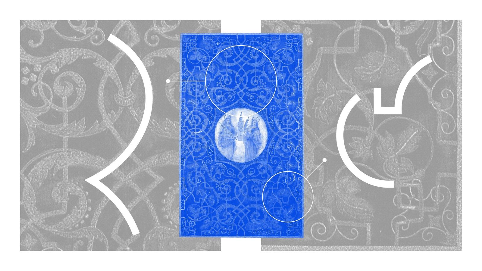 El número 25 extraído de los bordados de Ojeda