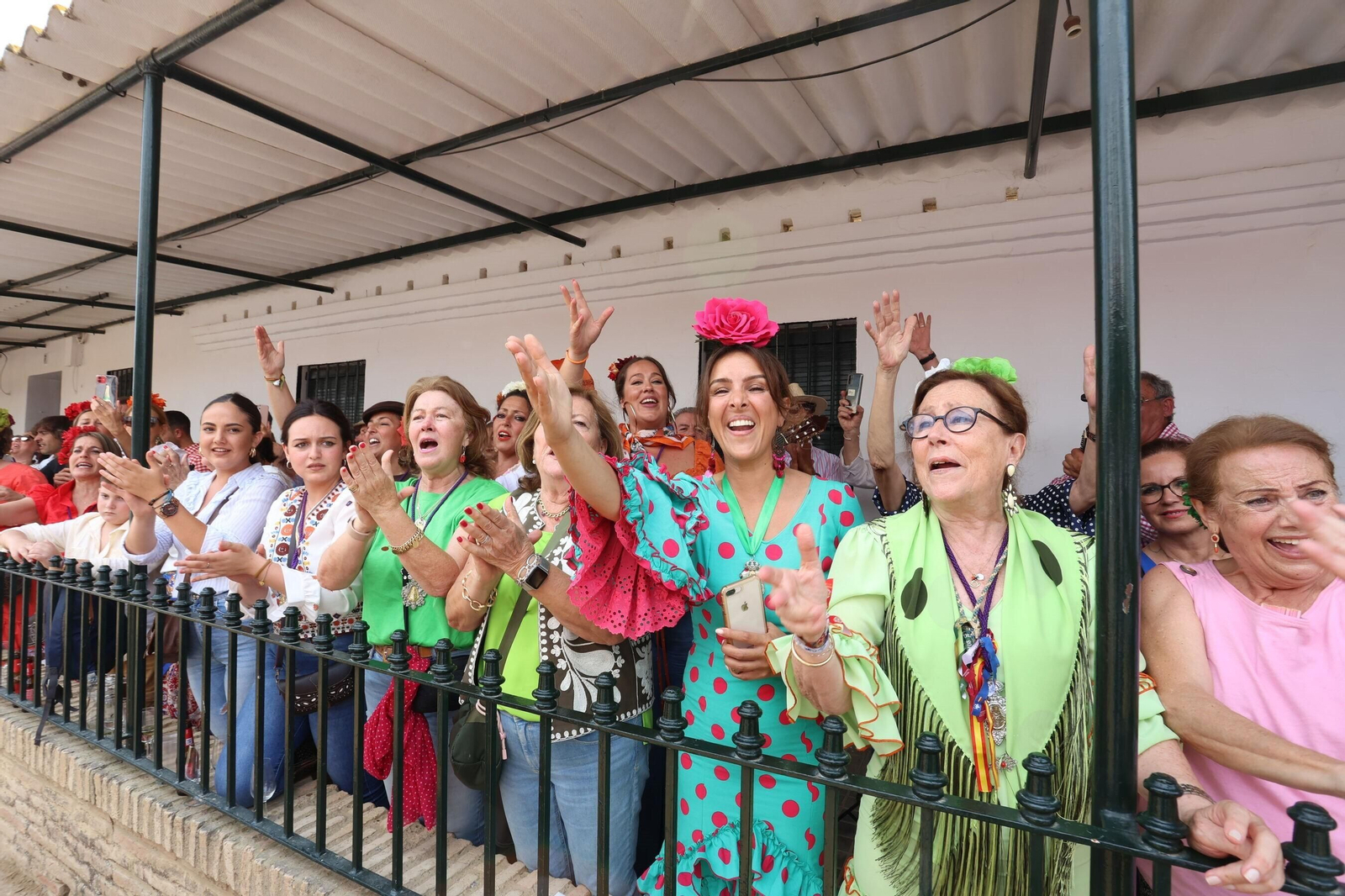 La Hermandad del Rocío de Jerez se presenta ante la Virgen