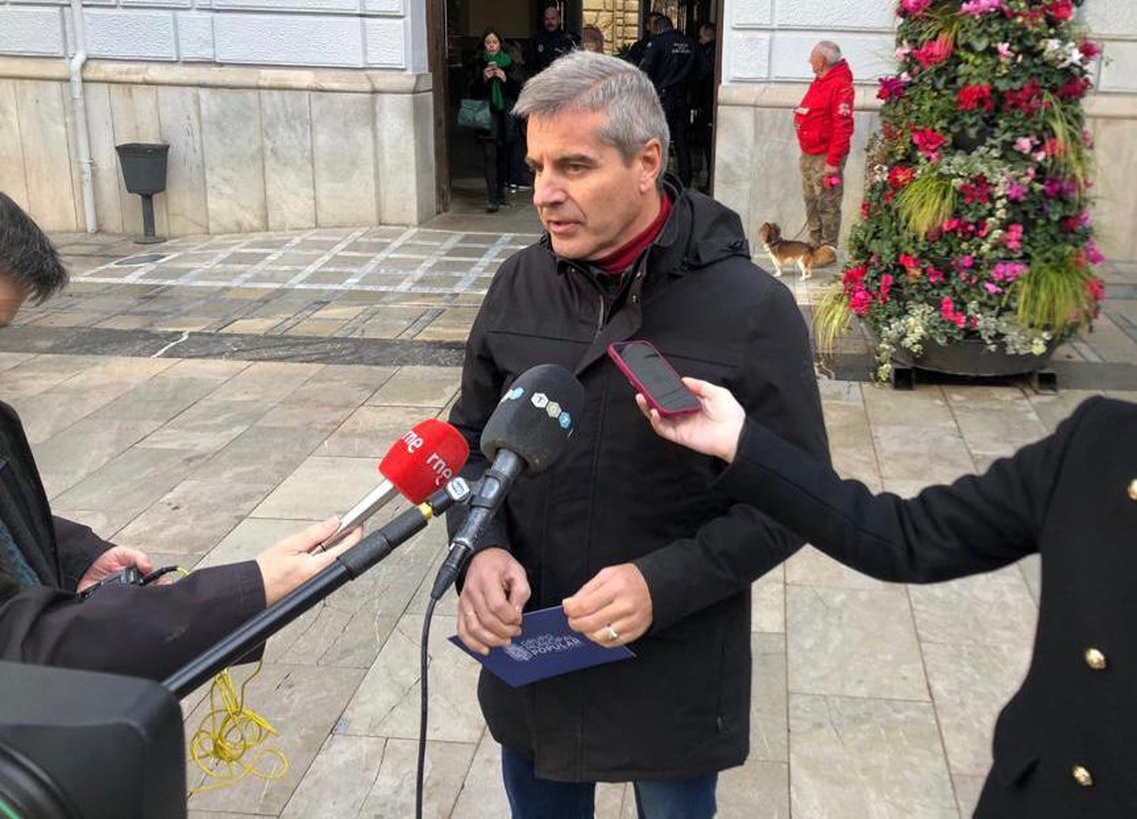 César Díaz, portavoz del PP en el Ayuntamiento de Granada.
