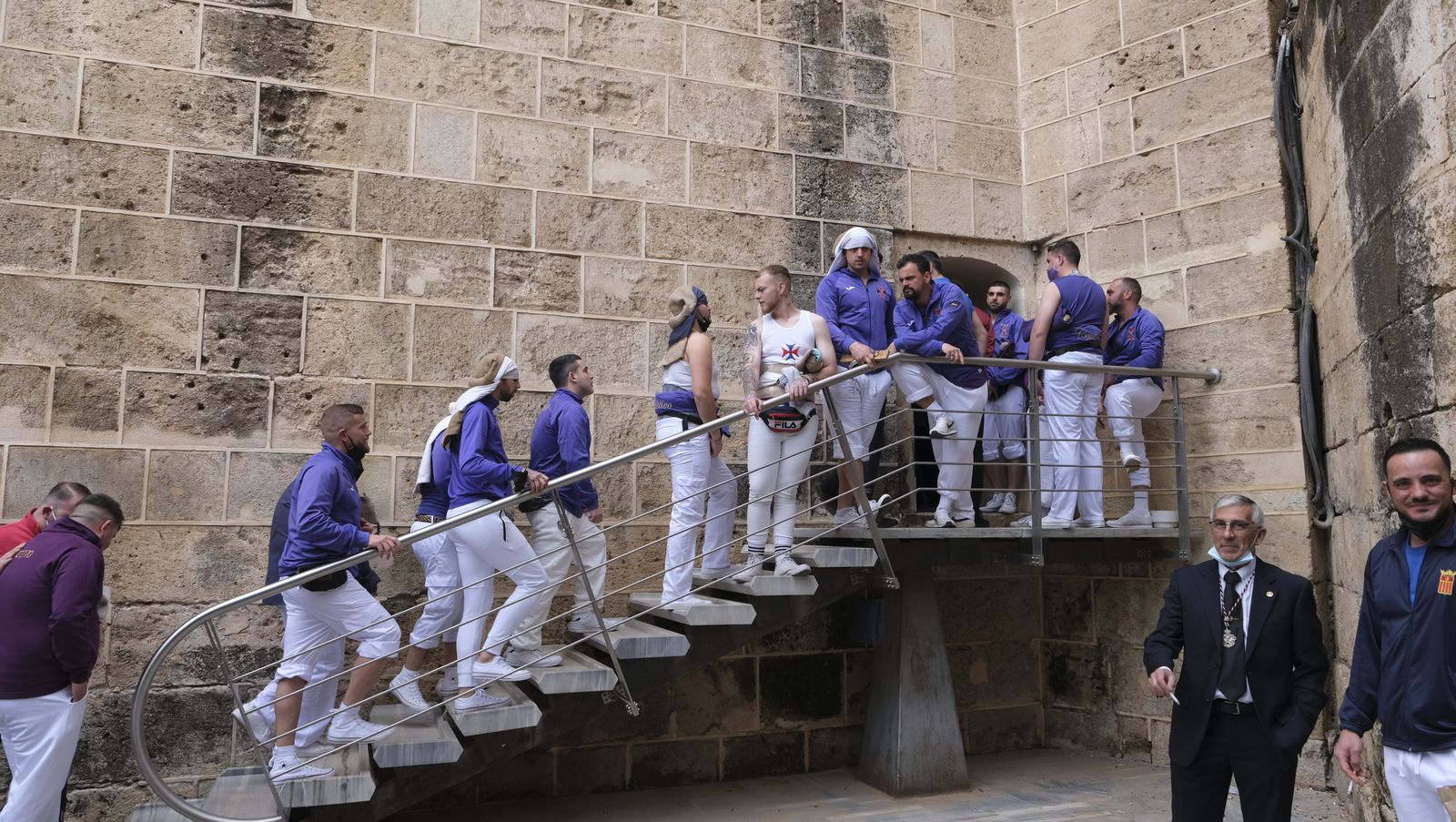 Procesión de Prendimiento en Almería, en imágenes