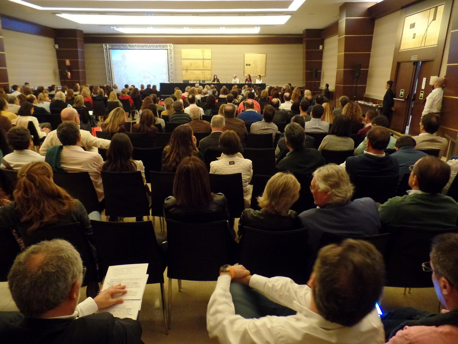 Imagen de la anterior asamblea anual de la asociación judicial Francisco de Vitoria