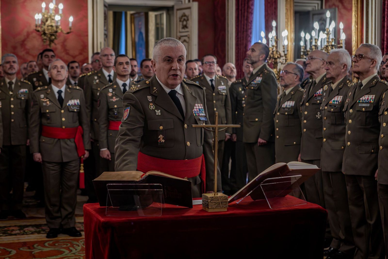 El almeriense Antonio Jesús Cabrerizo jura como segundo jefe del Estado Mayor del Ejército.