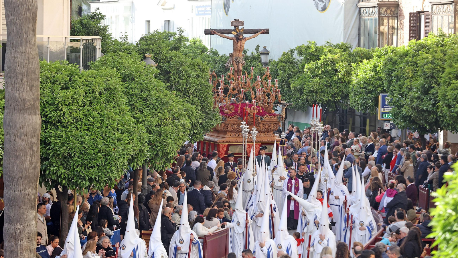 Imágenes de la Hermandad de La Sed en el Lunes Santo de Jerez 2025