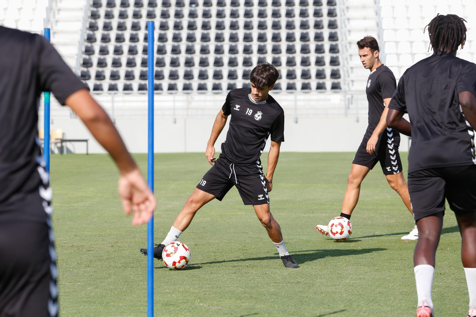 Las fotos del entrenamiento de la Balona previo al partido con el San Fernando