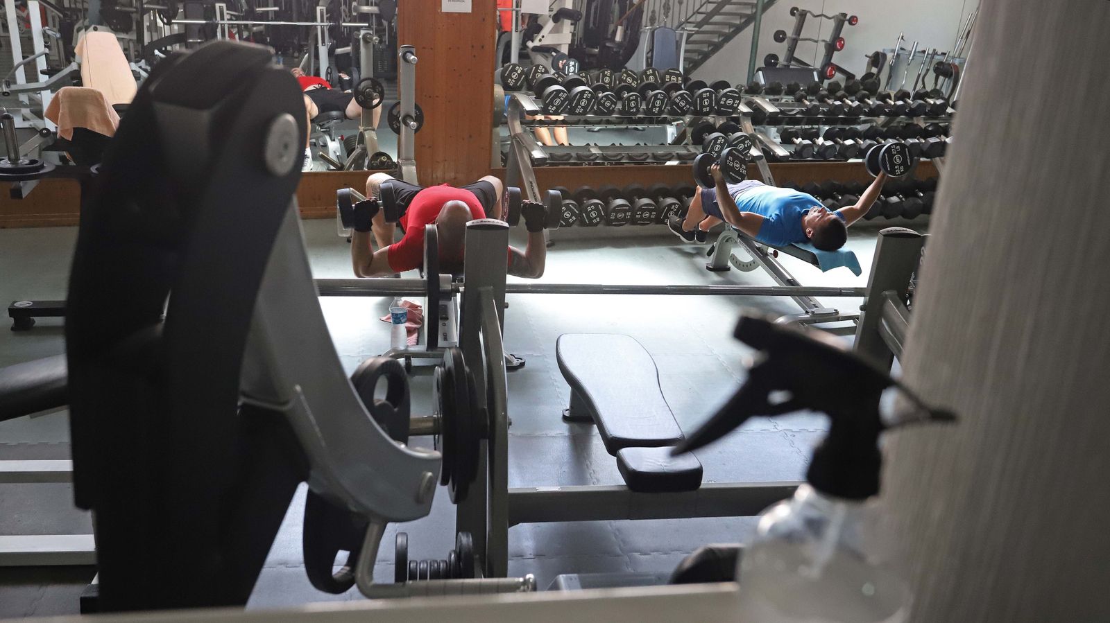 Gimnasios del Campo de Gibraltar en la fase 3