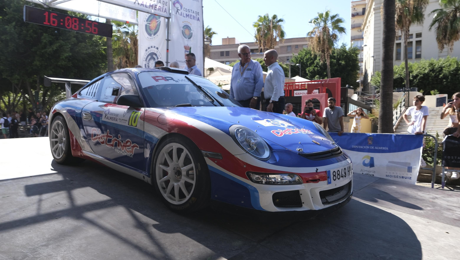 Imágenes de la salida del Rallye Costa de Almería
