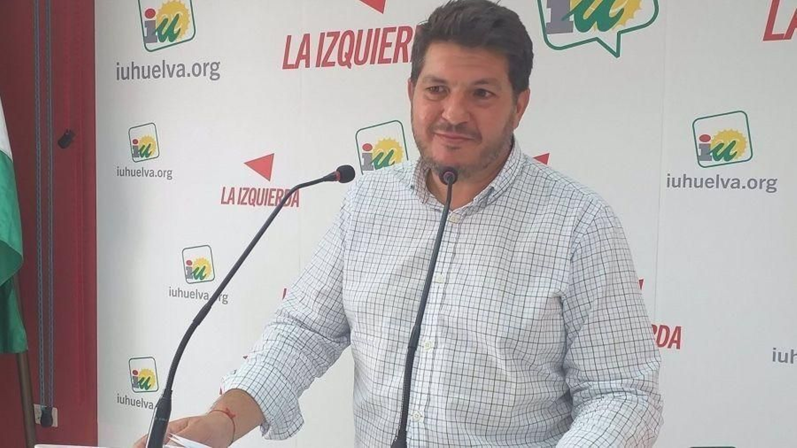 Marcos Toti, portavoz IU en la Diputación Huelva