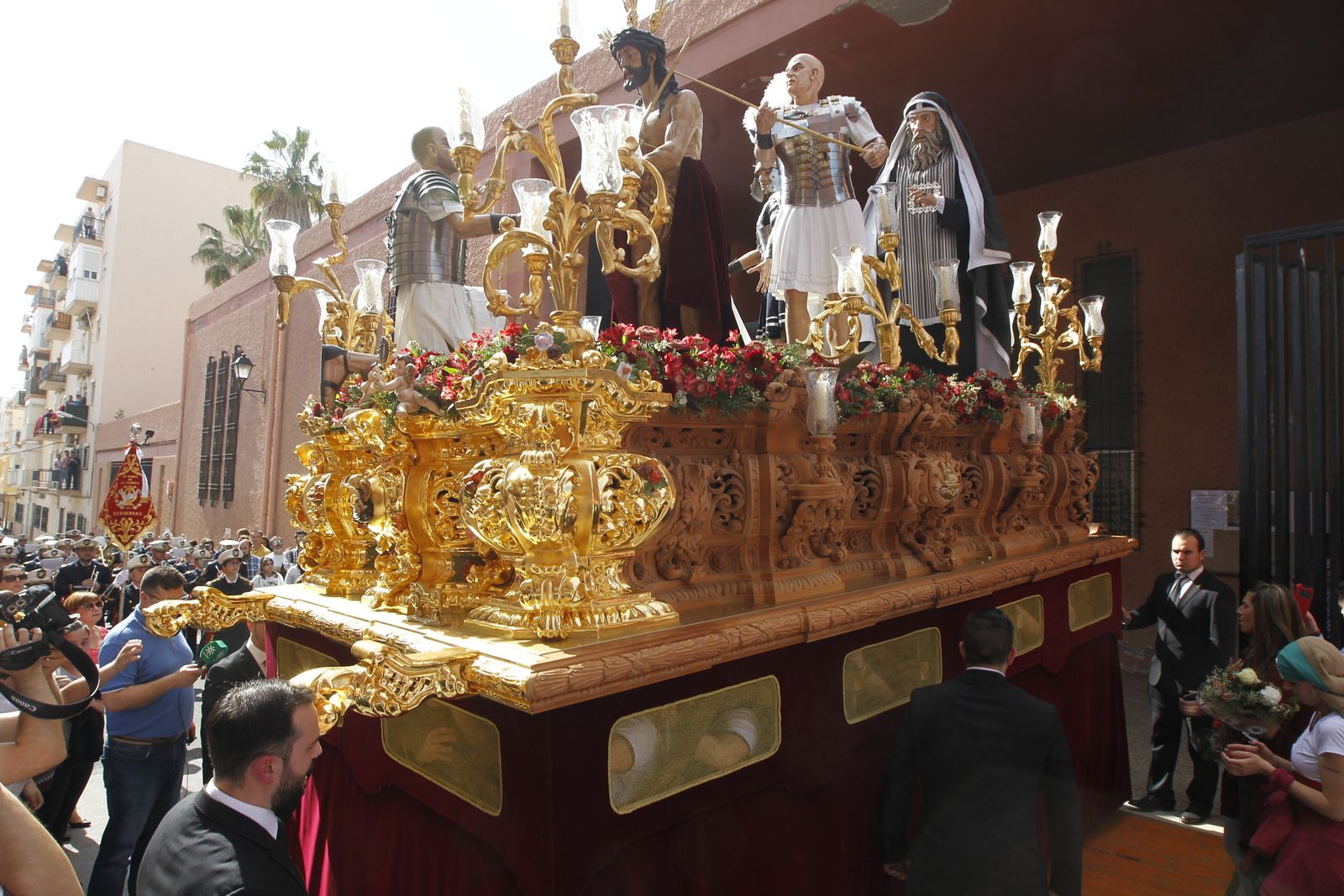 Imágenes de la Procesión de Coronación. Barrio de Los Molinos. Semana Santa Almería 2019