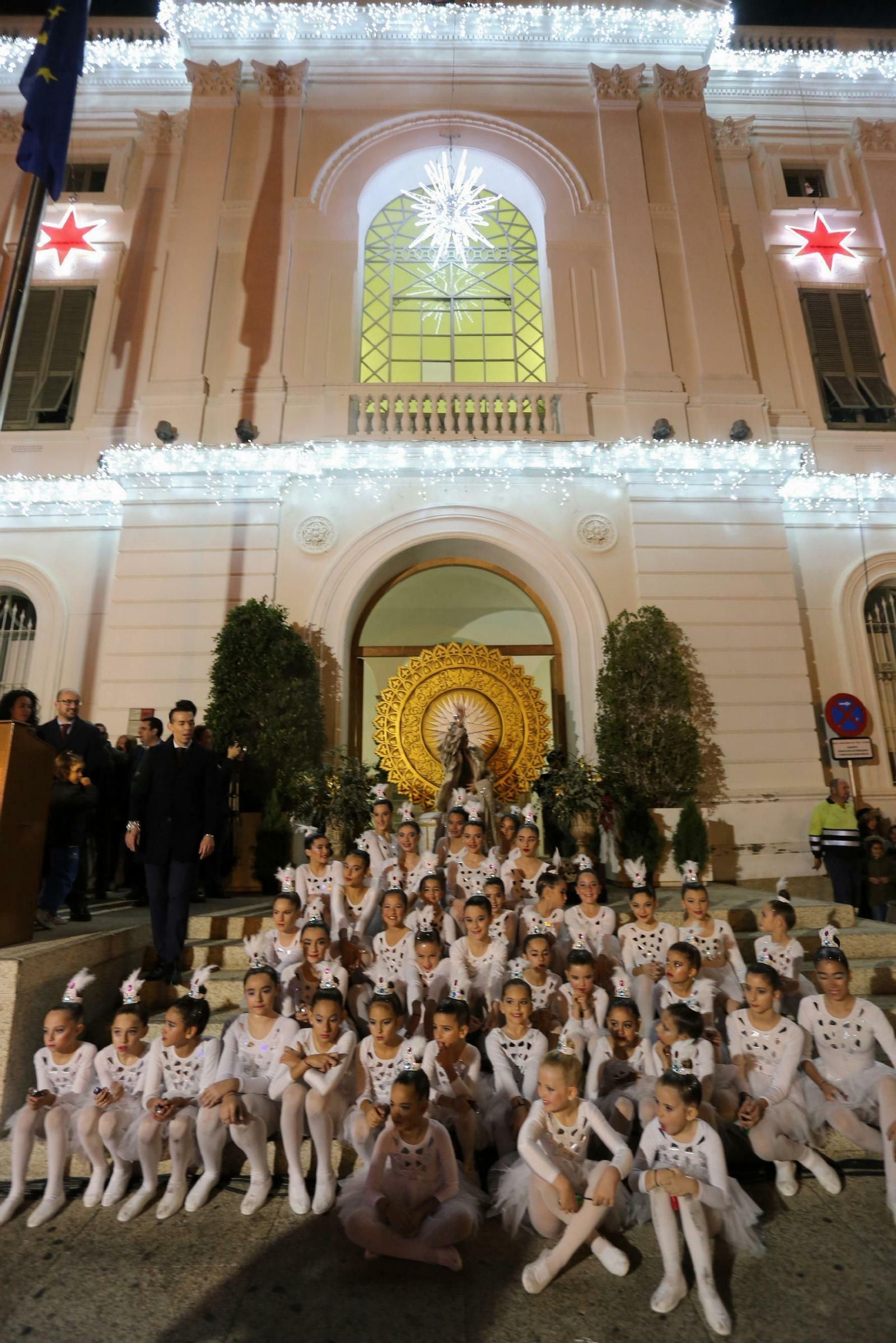 Encendido del alumbrado de Navidad en El Puerto