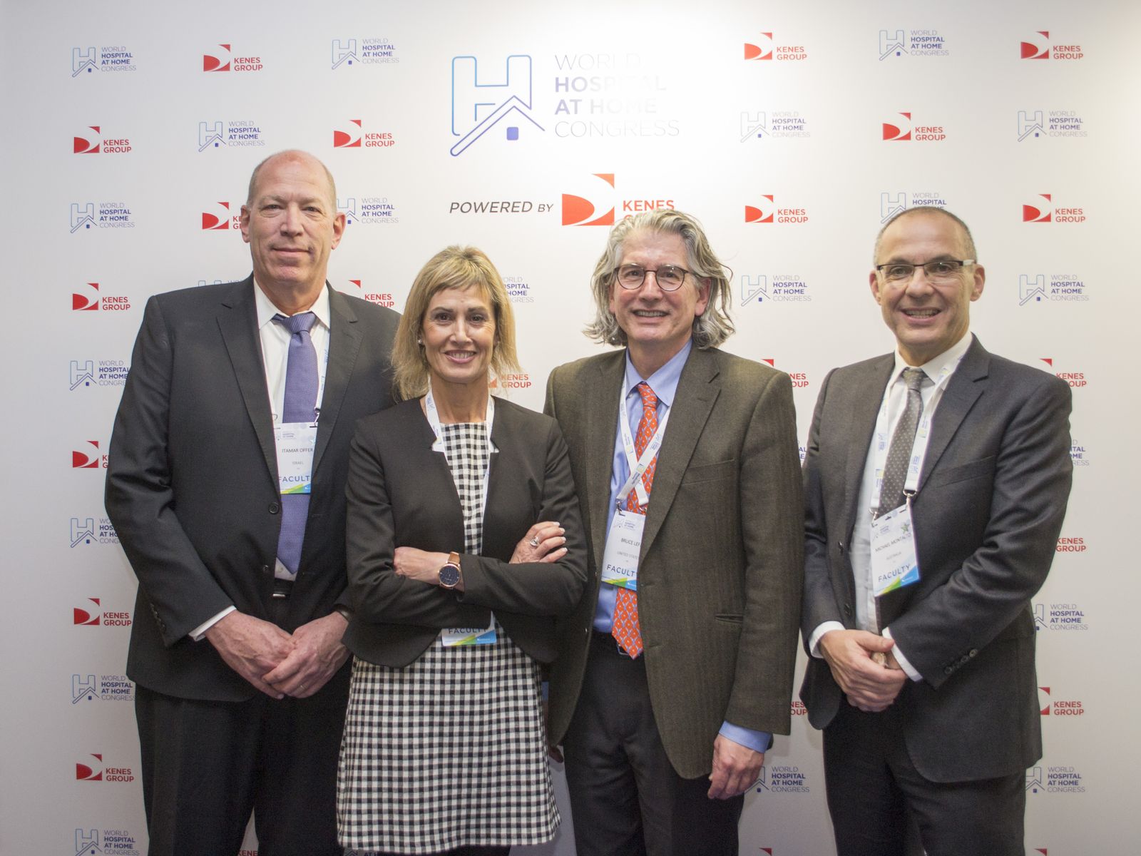 Beatriz Massa, durante el Congreso Mundial de Hospitalización a Domicilio.