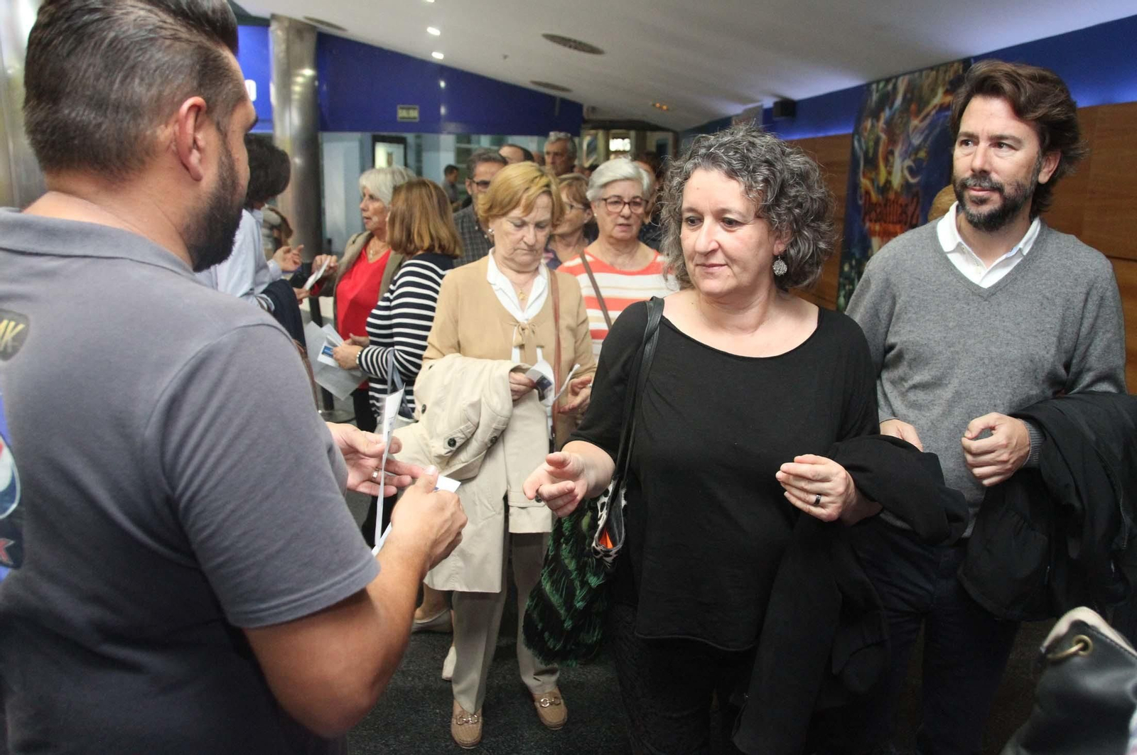 Imágenes de la proyección de la película Bernarda en CineBox Aqualon
