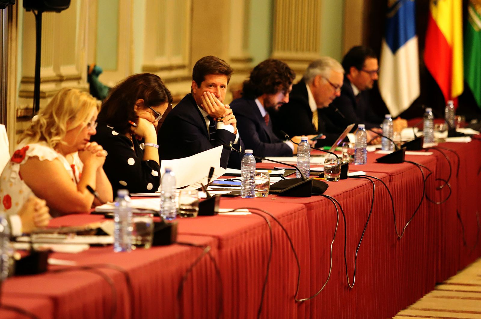 Pleno celebrado este jueves.