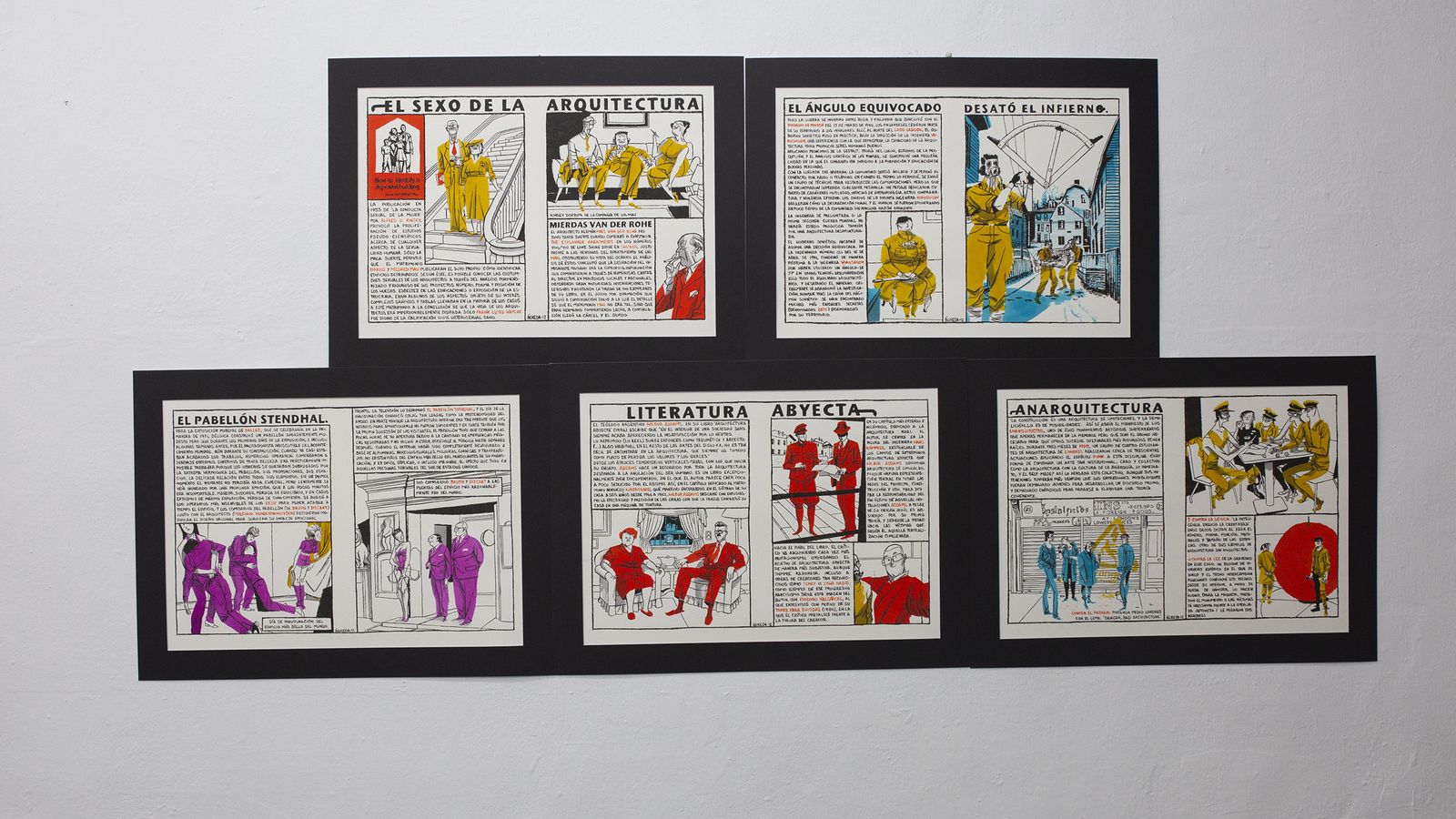 Una serie dedicada a la arquitectura.