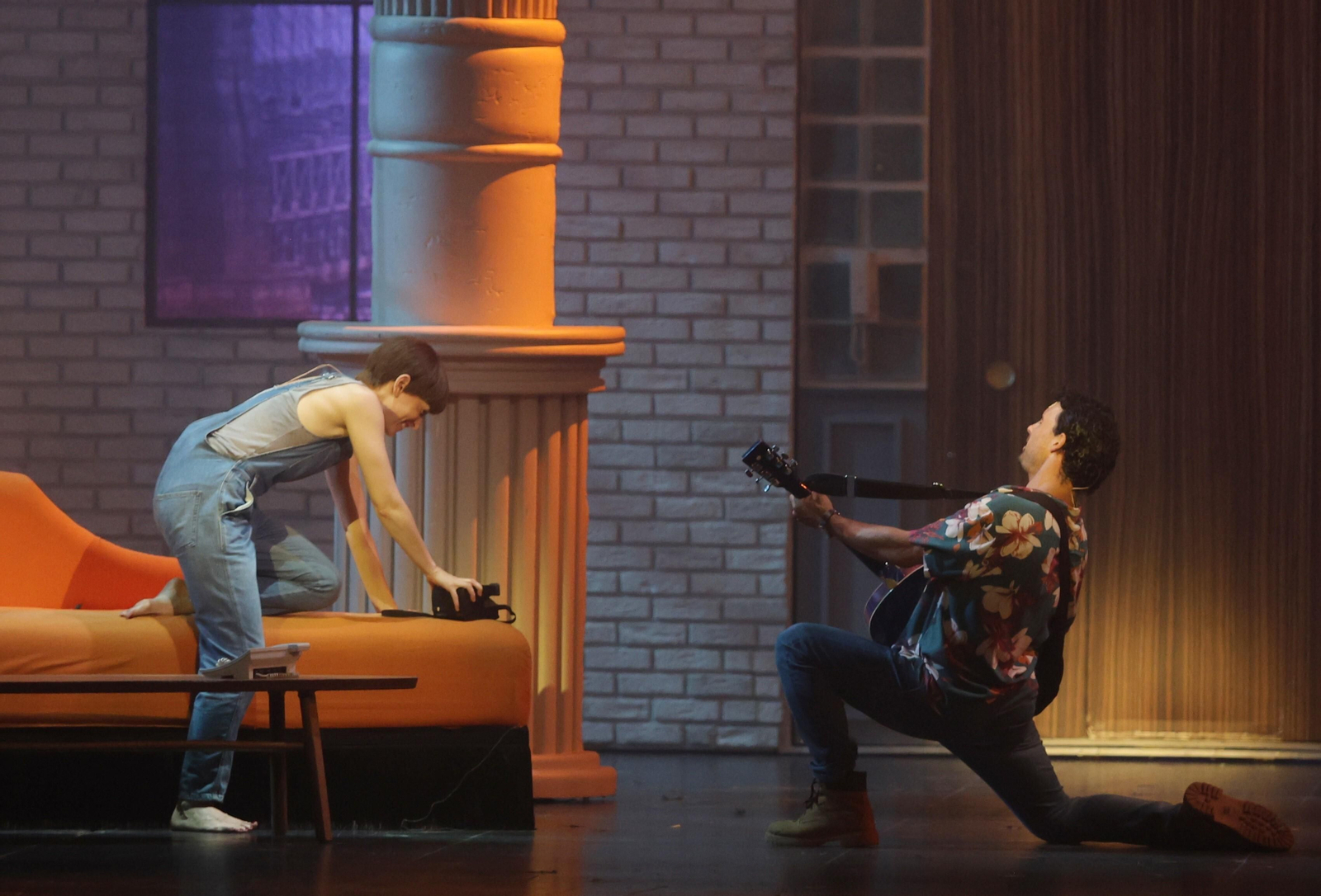 El musical de Ghost en Málaga, con David Bustamante y Ricky Merino, en fotos