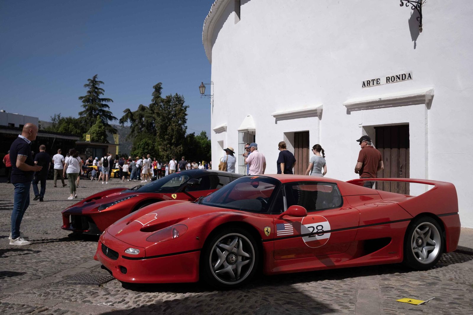 Ronda se llena de ferraris, en imágenes