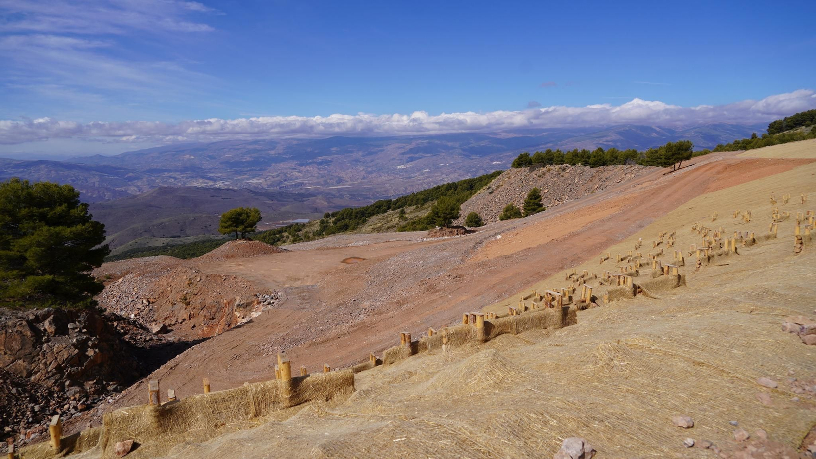 Aspecto que presenta este espacio natural tras los trabajos de limpieza.