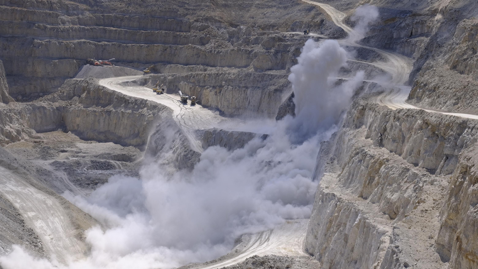 Visita a las canteras de yeso en Sorbas