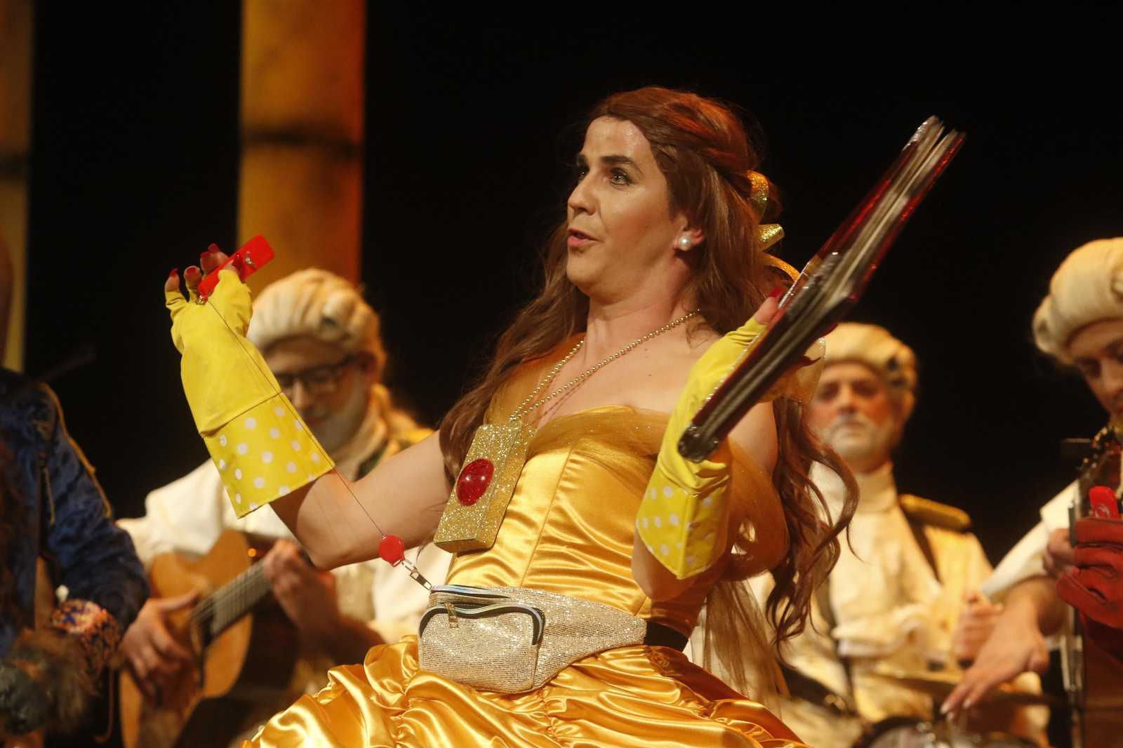 La primera sesión de preliminares del Concurso del Carnaval de Córdoba, en fotos