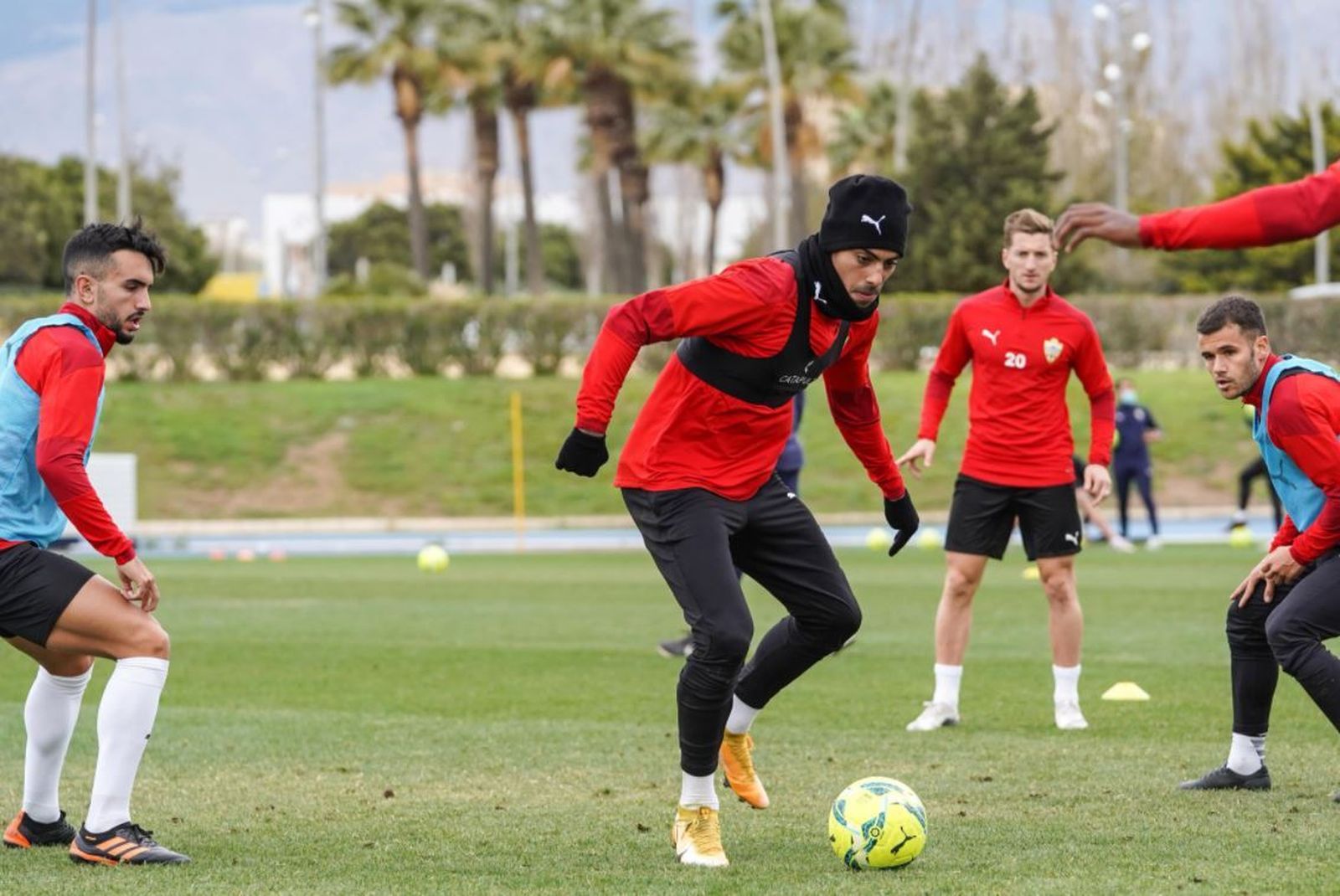 Rondo de entrenamiento.