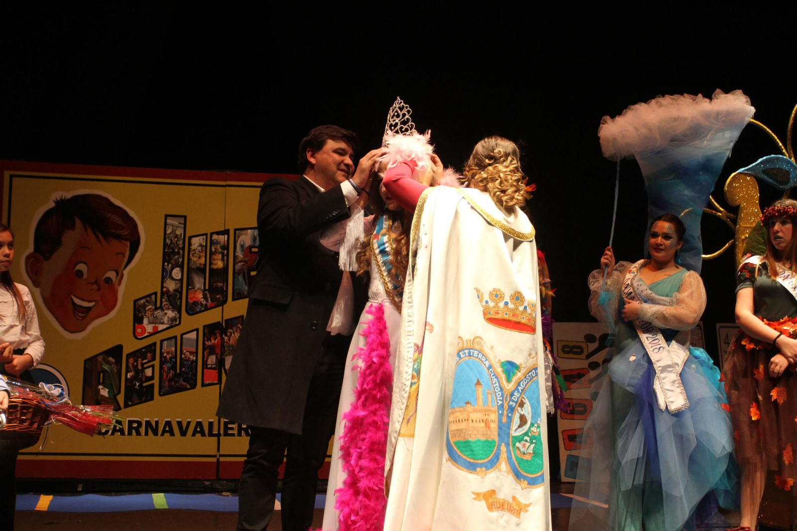 Gala de la coronación de  la choquera mayor e infantil del Carnaval Colombino 2018