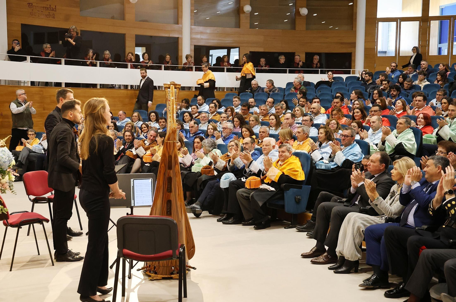 Imágenes del acto de conmemoración del Día de la Universidad de Huelva