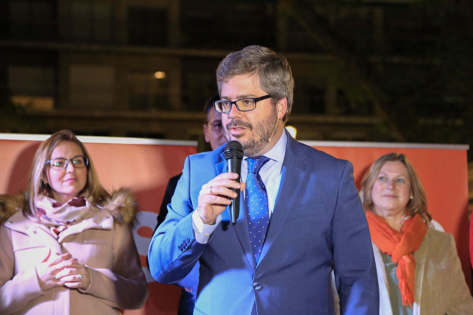 El candidato de Ciudadanos Fran Hervías.